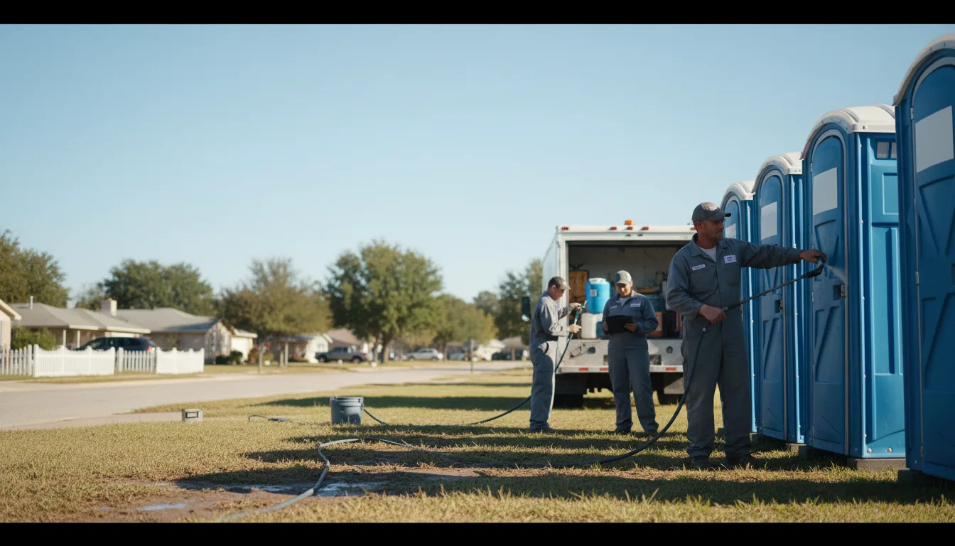 Long-Term Portable Toilet Rental in New Canton, VA near me